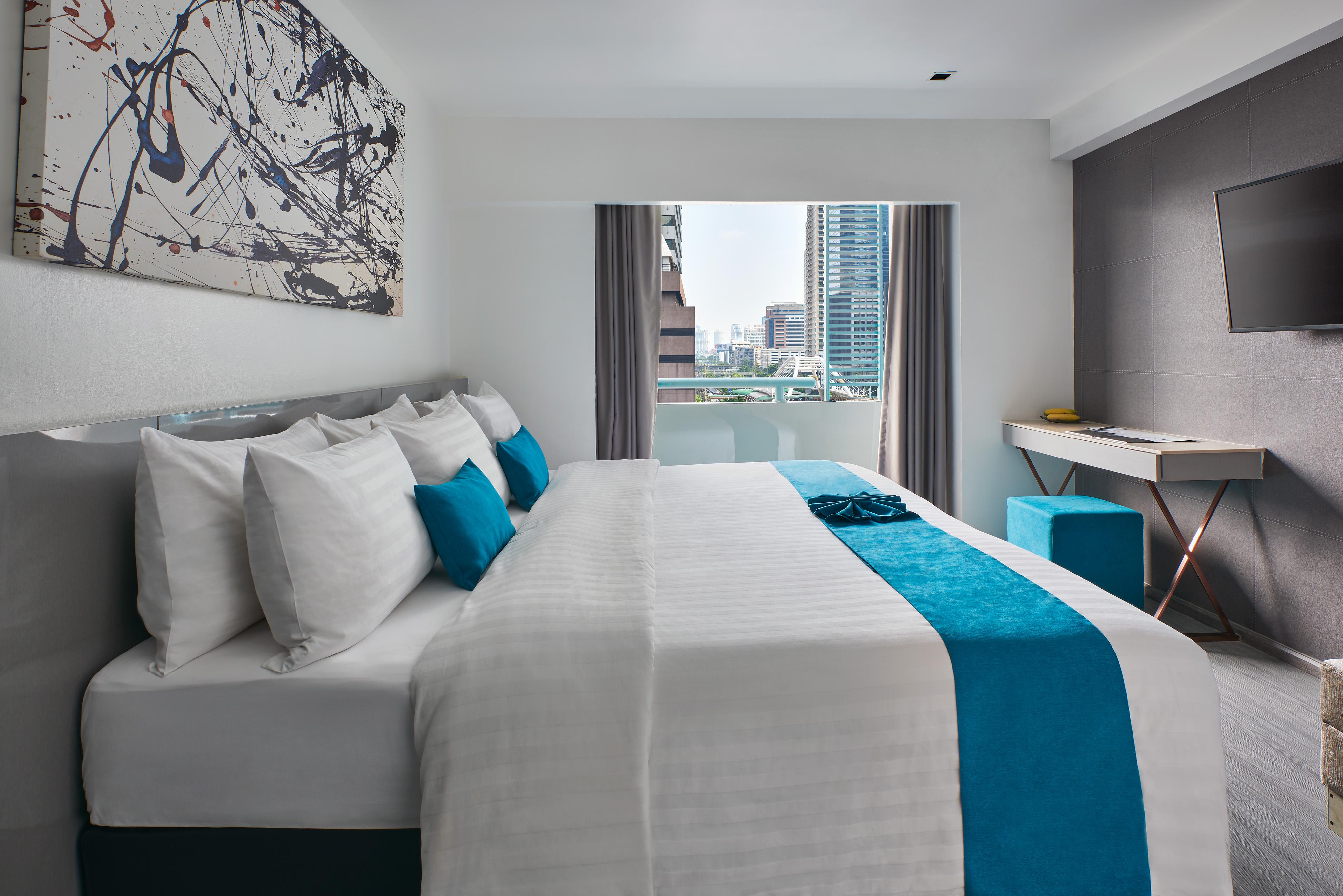 Sora Hotel Silom Bangkok Exteriör bild
