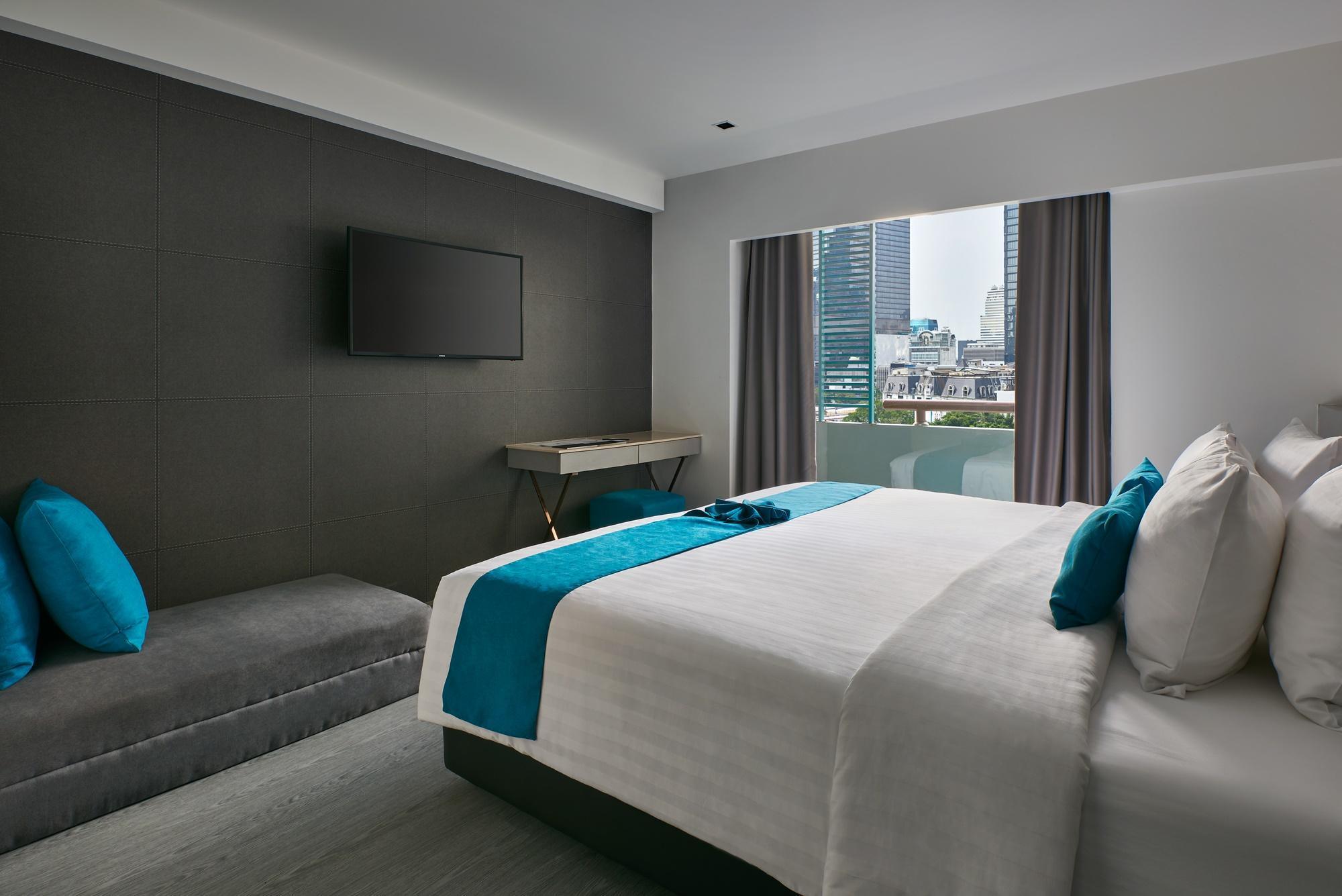 Sora Hotel Silom Bangkok Exteriör bild