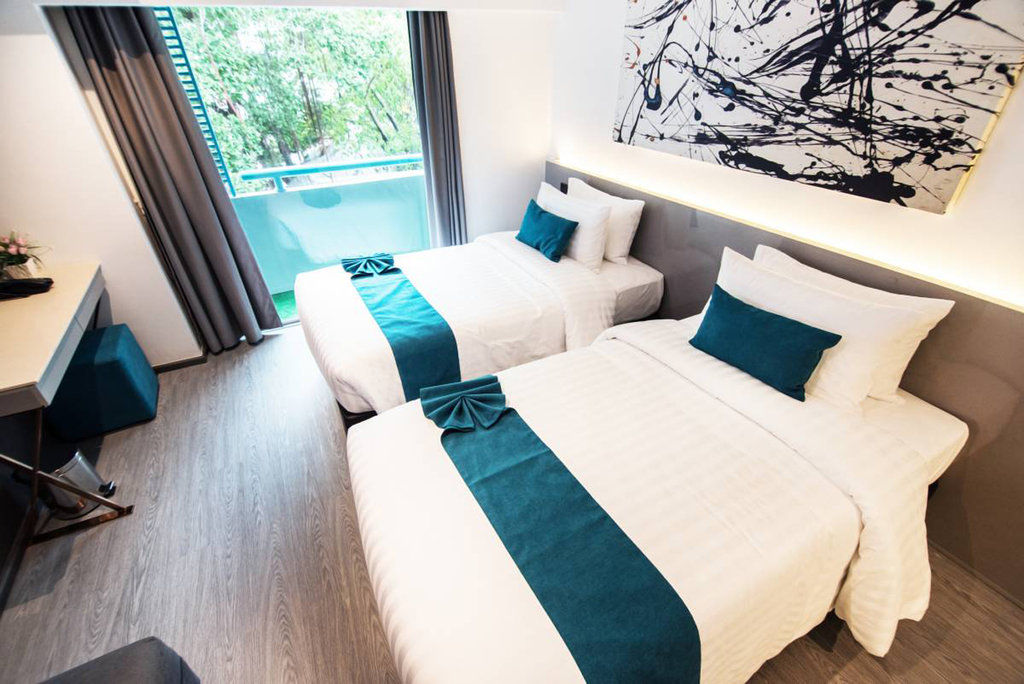 Sora Hotel Silom Bangkok Exteriör bild